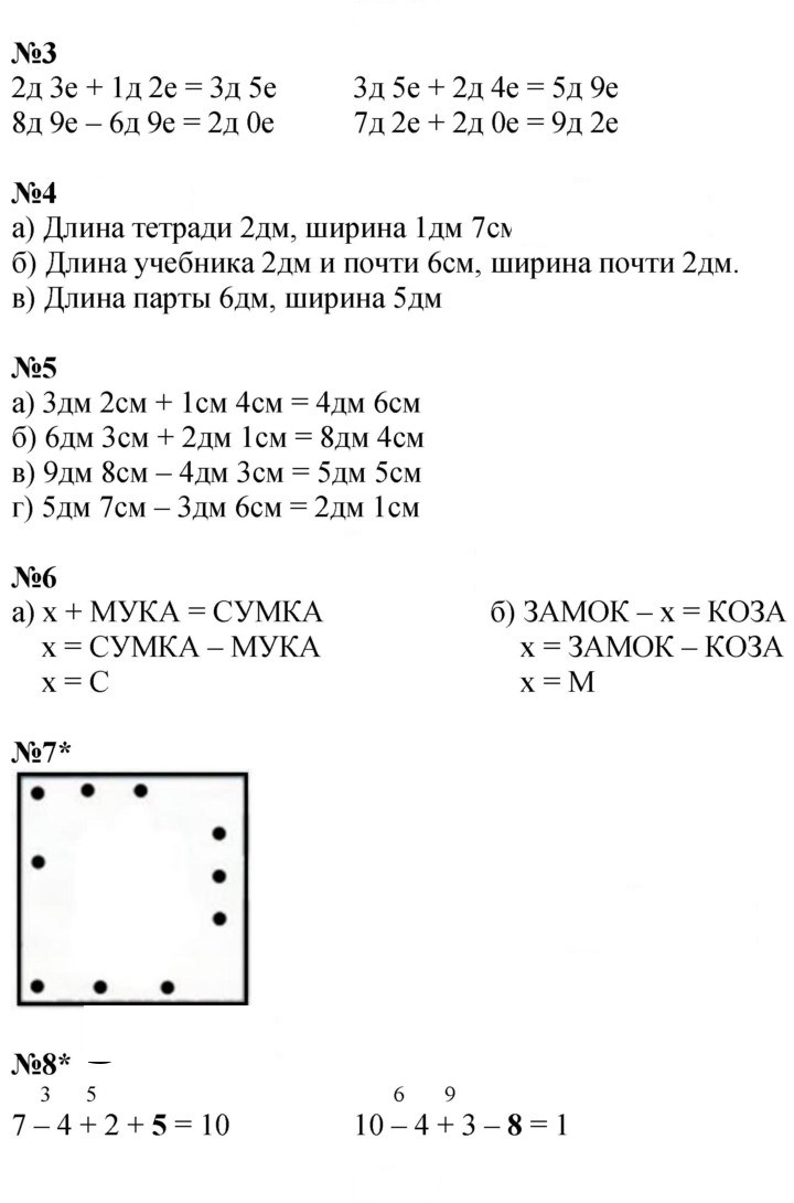 Скан решения номера Урок 28