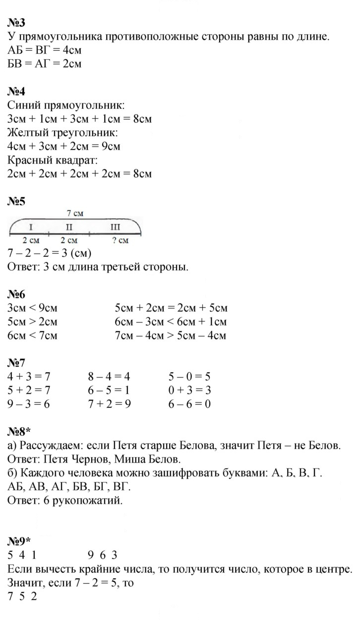 Скан решения номера Урок 3