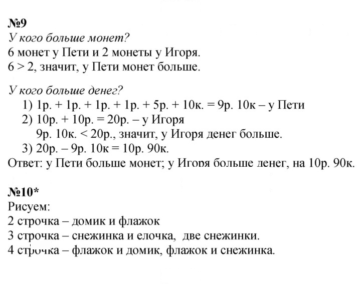 Скан решения номера Урок 30