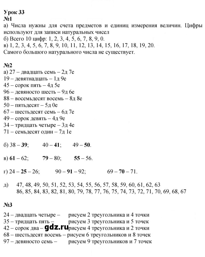 Скан решения номера Урок 33
