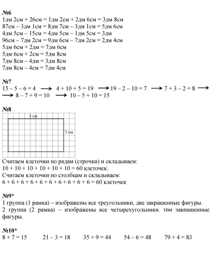 Скан решения номера Урок 36
