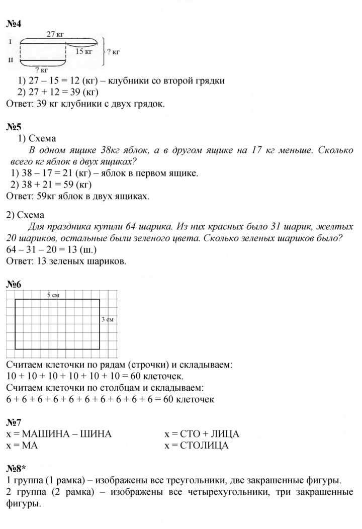 Скан решения номера Урок 36
