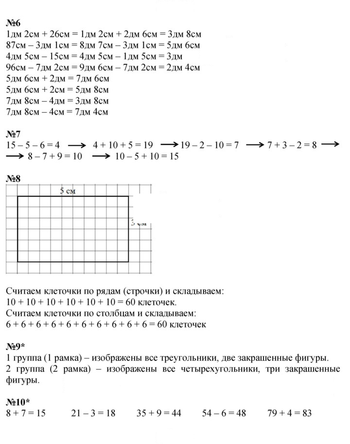 Скан решения номера Урок 36