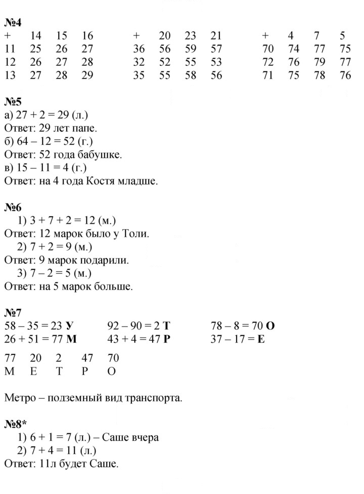 Скан решения номера Урок 38