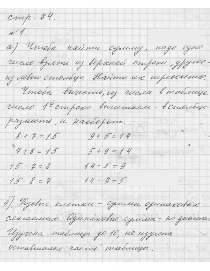 Скан решения номера Урок 38