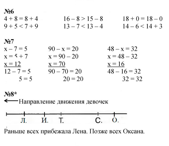 Скан решения номера Урок 40
