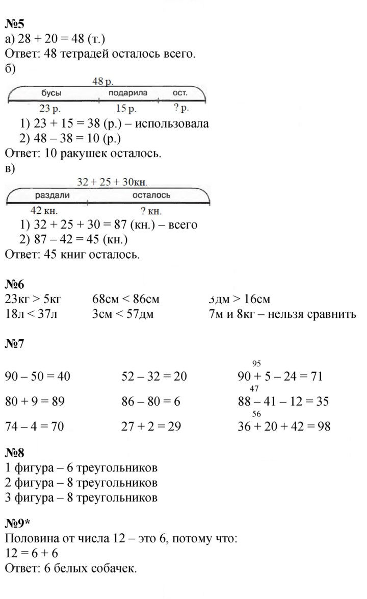 Скан решения номера Урок 42