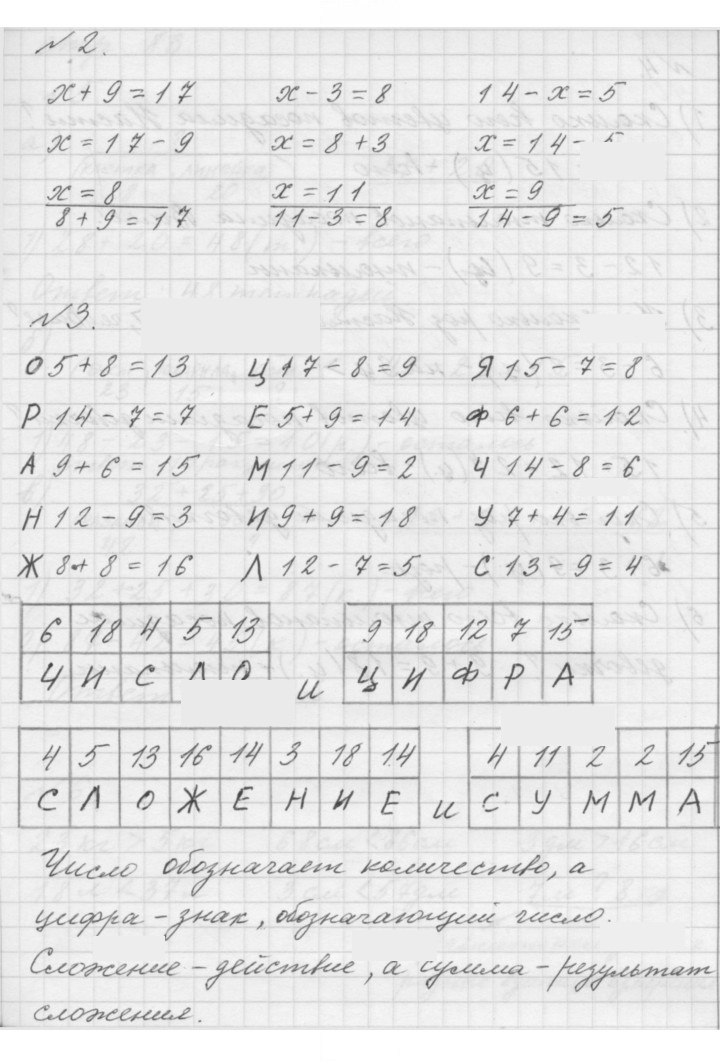 Скан решения номера Урок 42