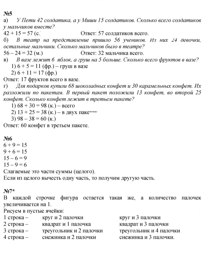 Скан решения номера Урок 44