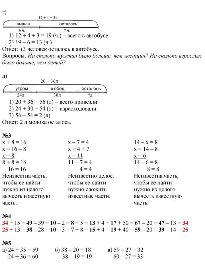 Скан решения номера Урок 44