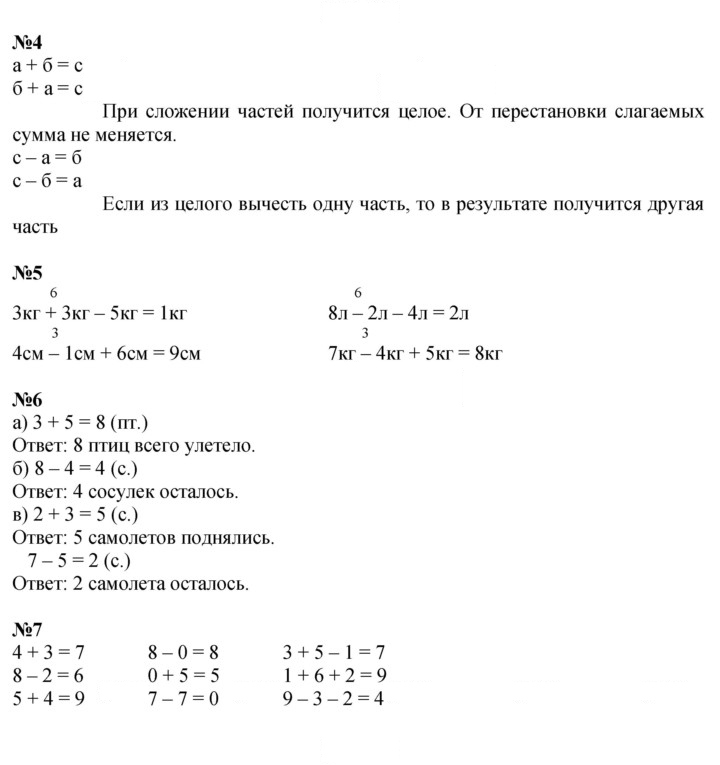 Скан решения номера Урок 7