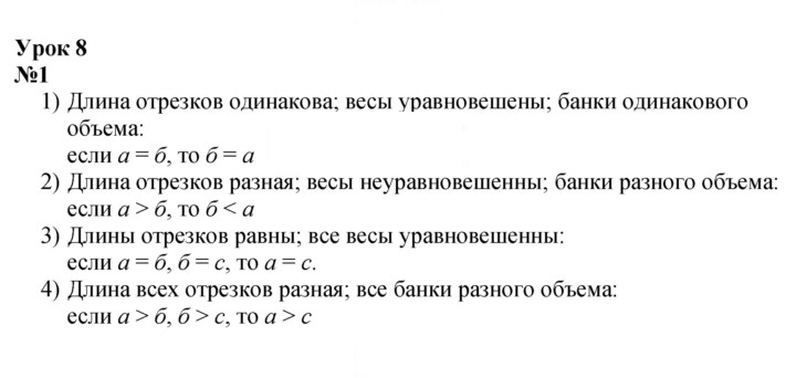 Скан решения номера Урок 8