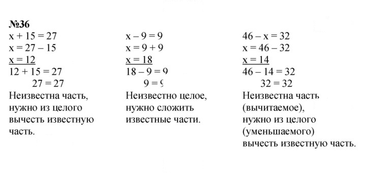Скан решения номера 36