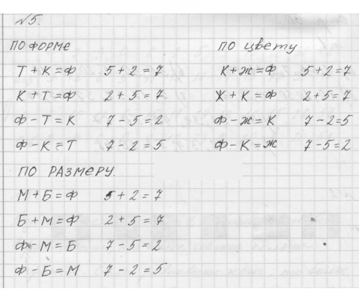 Скан решения номера 5