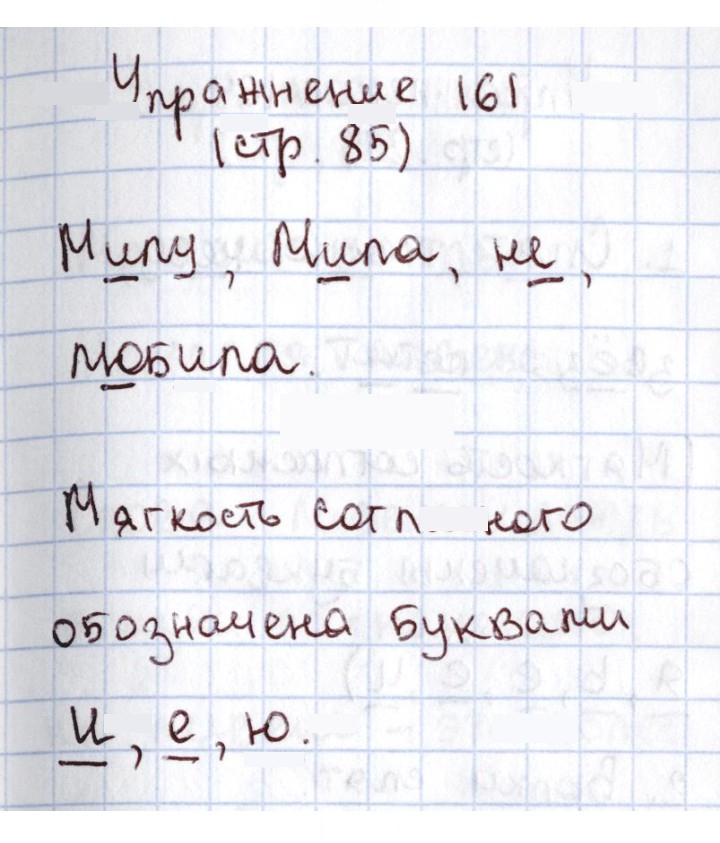 Скан решения номера 161