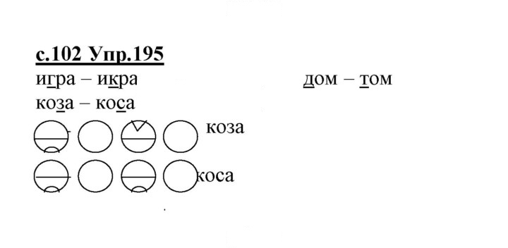 Скан решения номера 195