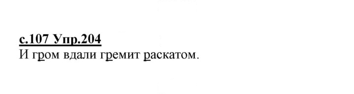 Скан решения номера 204