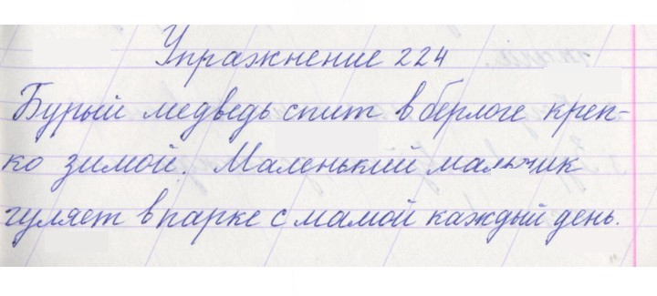 Скан решения номера 224