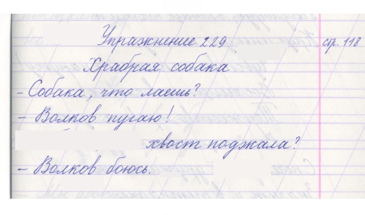 Скан решения номера 229