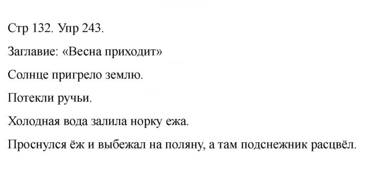 Скан решения номера 243