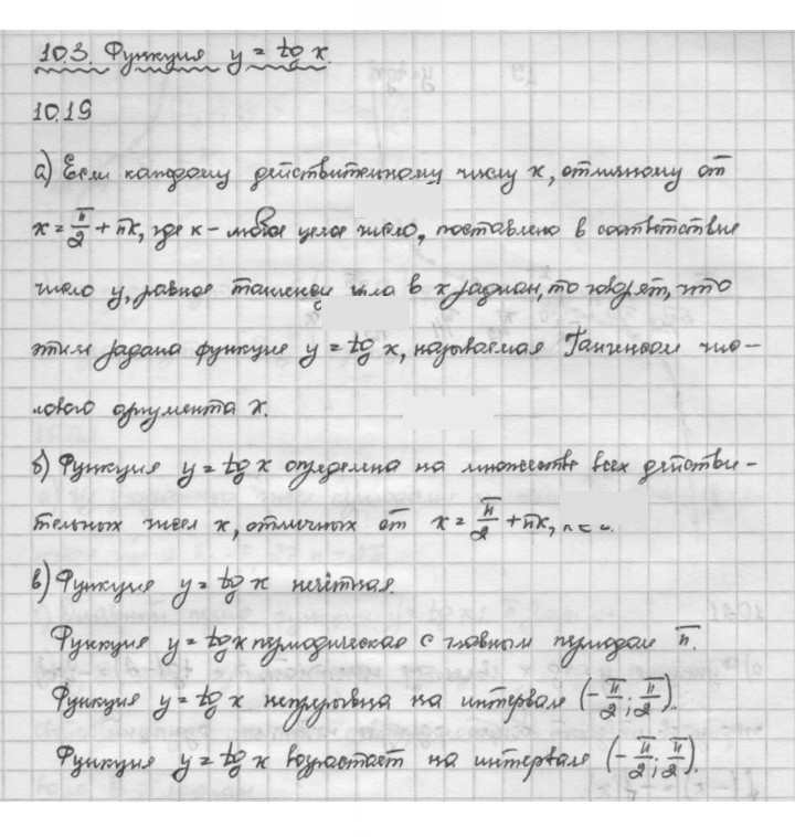 Скан решения номера 10.19