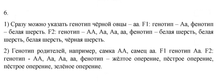 Скан решения номера 6