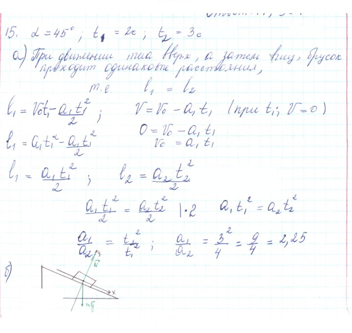 Скан решения номера 15
