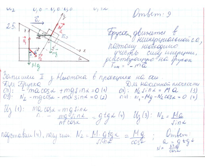 Скан решения номера 25
