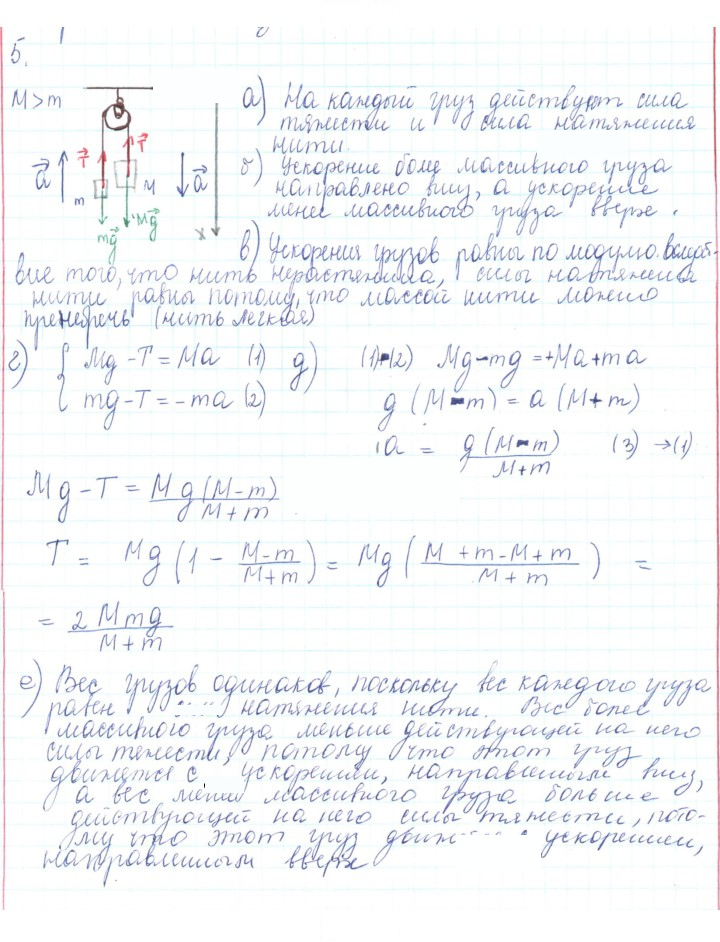 Скан решения номера 5