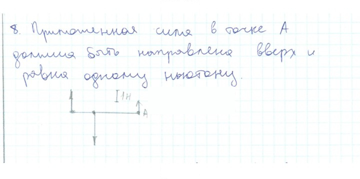 Скан решения номера 8