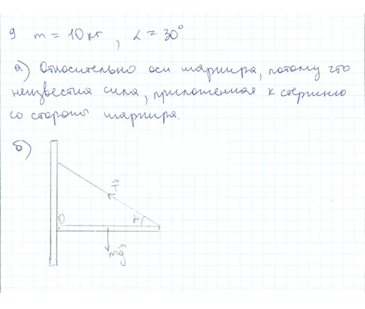 Скан решения номера 9