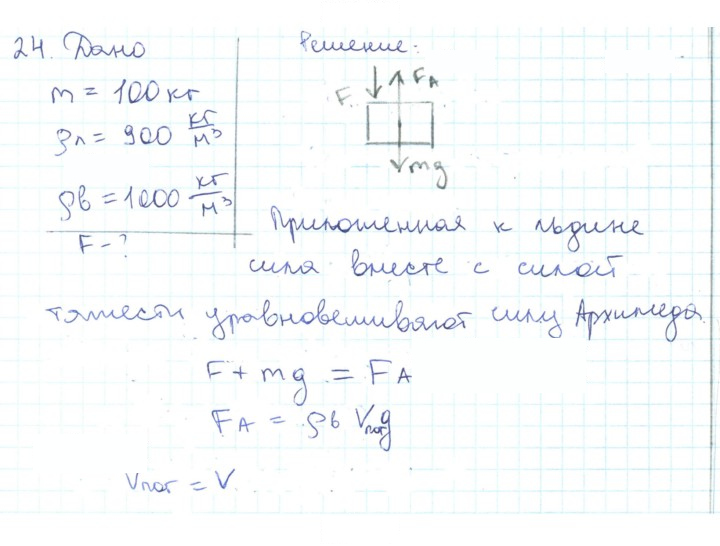Скан решения номера 24