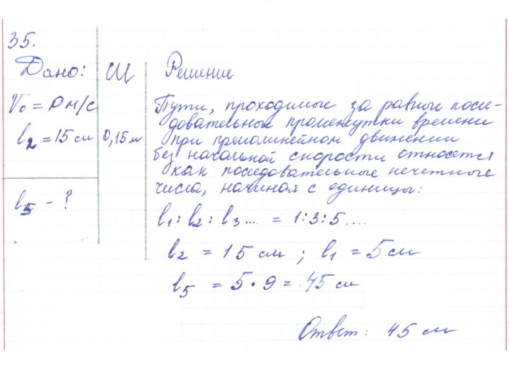 Скан решения номера 35