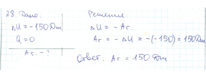 Скан решения номера 28