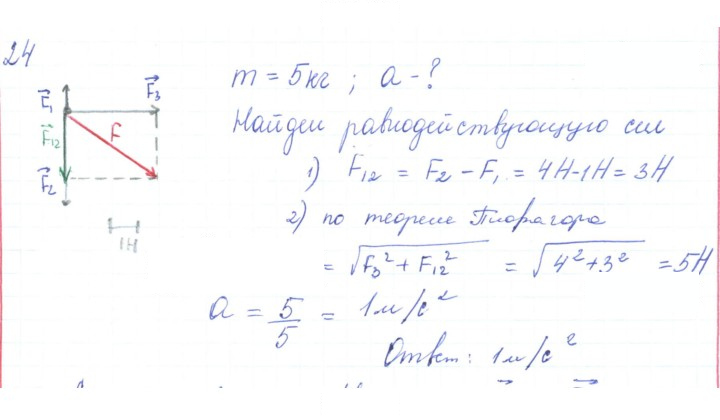 Скан решения номера 24