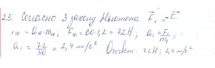 Скан решения номера 25