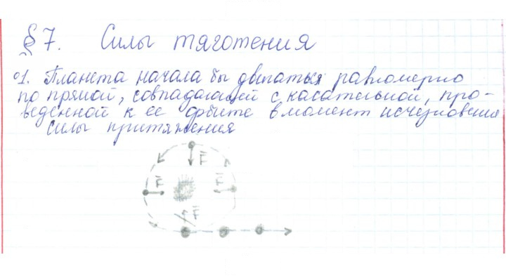 Скан решения номера 1