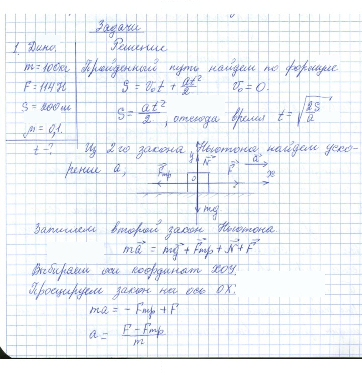Скан решения номера 21