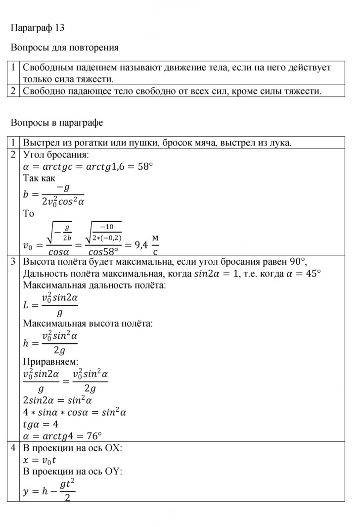 Скан решения номера 13