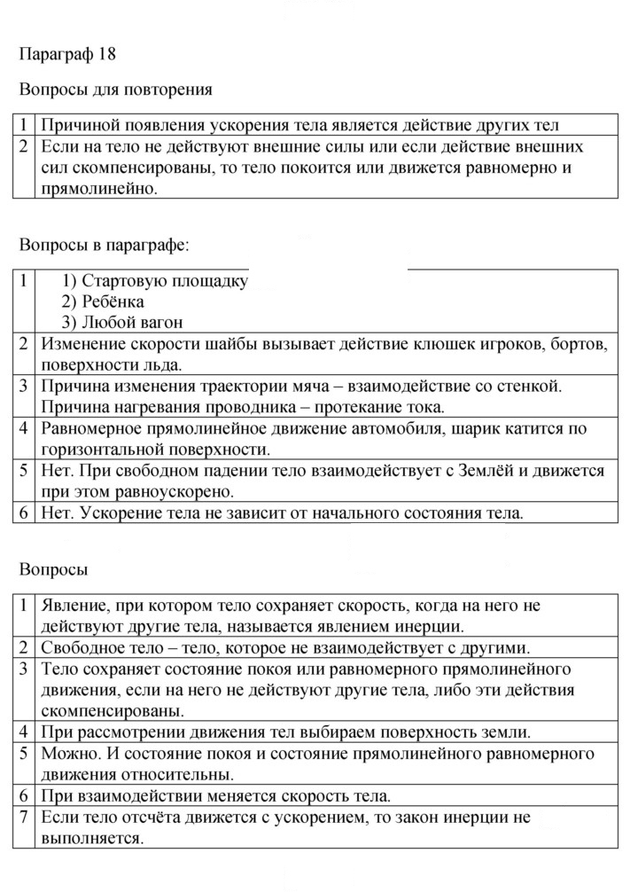 Скан решения номера 18