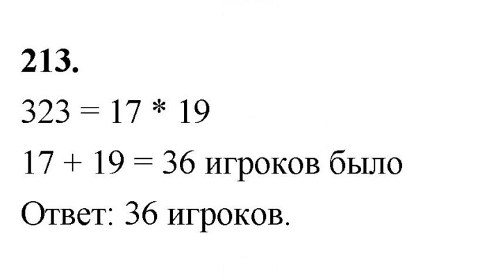 Скан решения номера 213