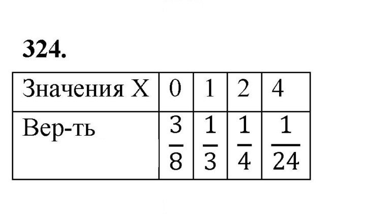 Скан решения номера 324