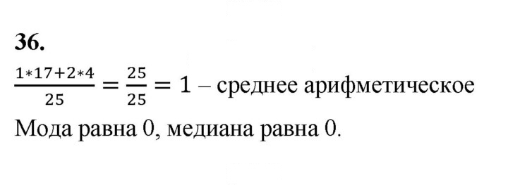 Скан решения номера 36