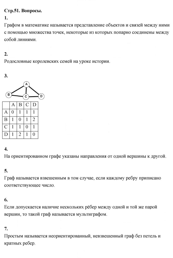 Скан решения номера стр. 51