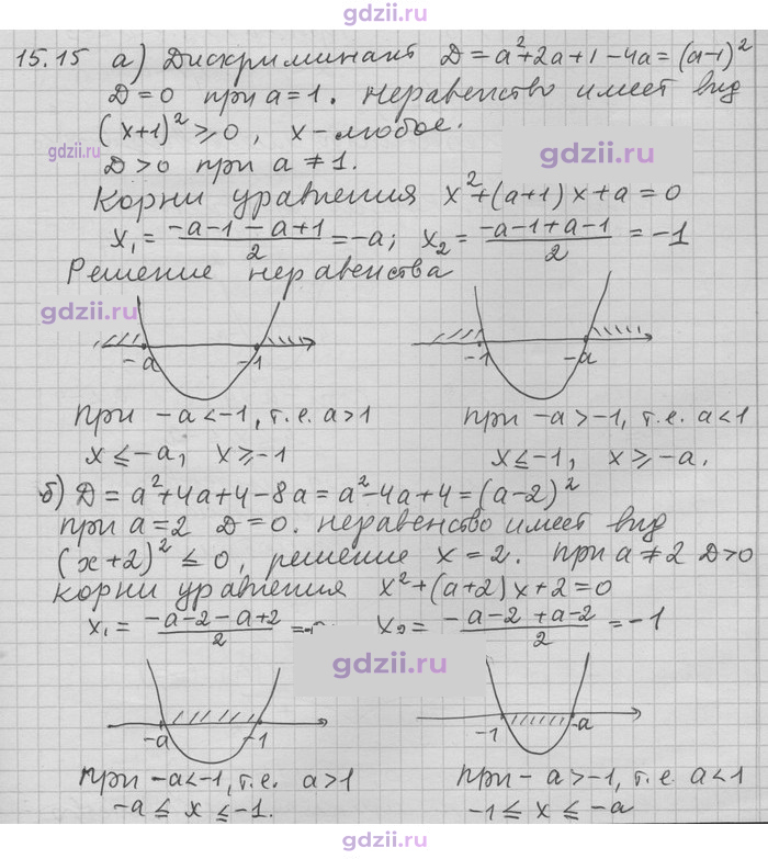 Скан решения номера 15