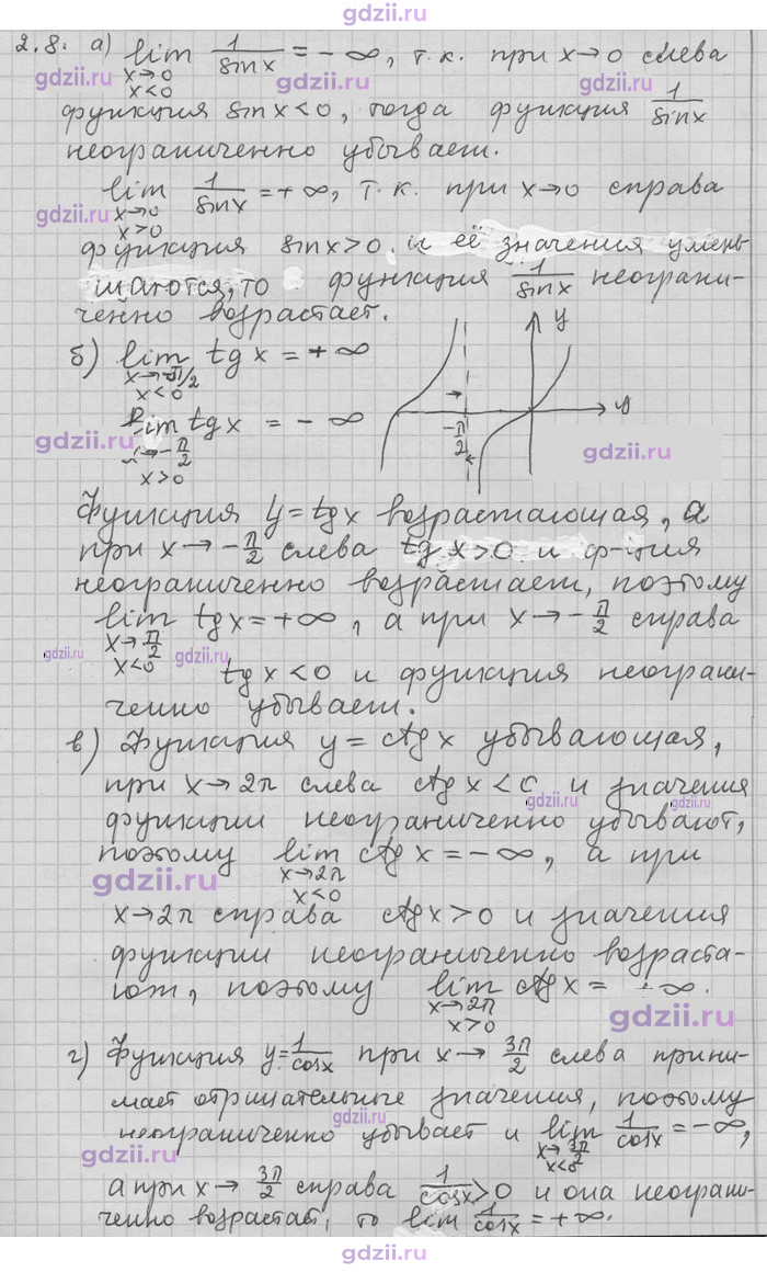 Скан решения номера 8