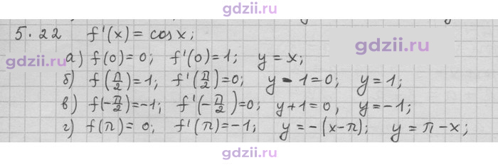 Скан решения номера 22