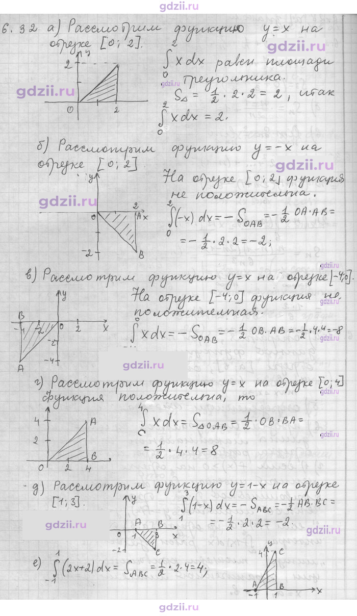 Скан решения номера 32