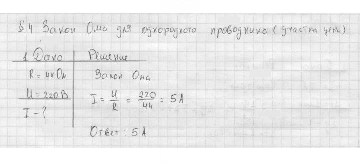 Скан решения номера 1