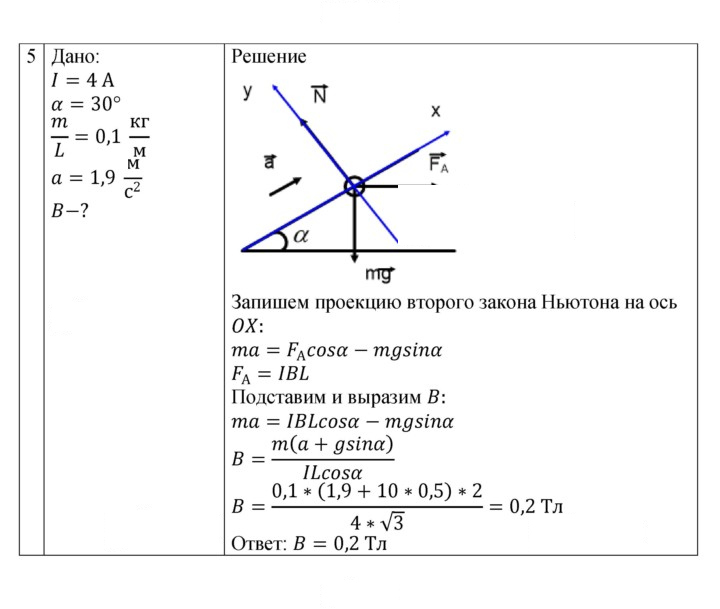 Скан решения номера 19